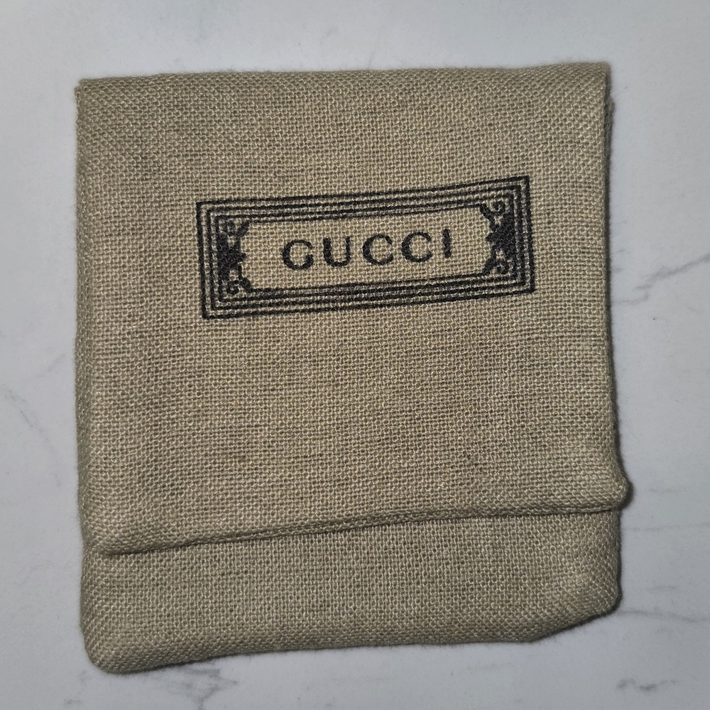 Gucci Gold & Rhinestone Earrings - Picture 2 of 12